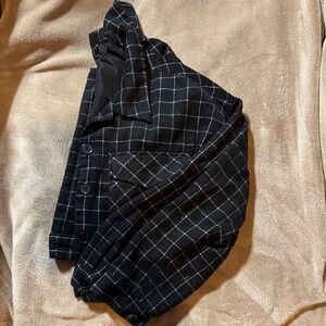 Forever 21 Black and White Checkered Jacket